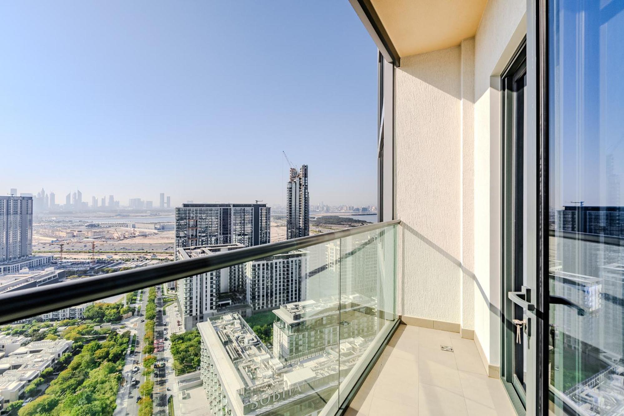 Appartement Sobha Waves I Cozy 1bdr I Burj Khalifa View Dubai