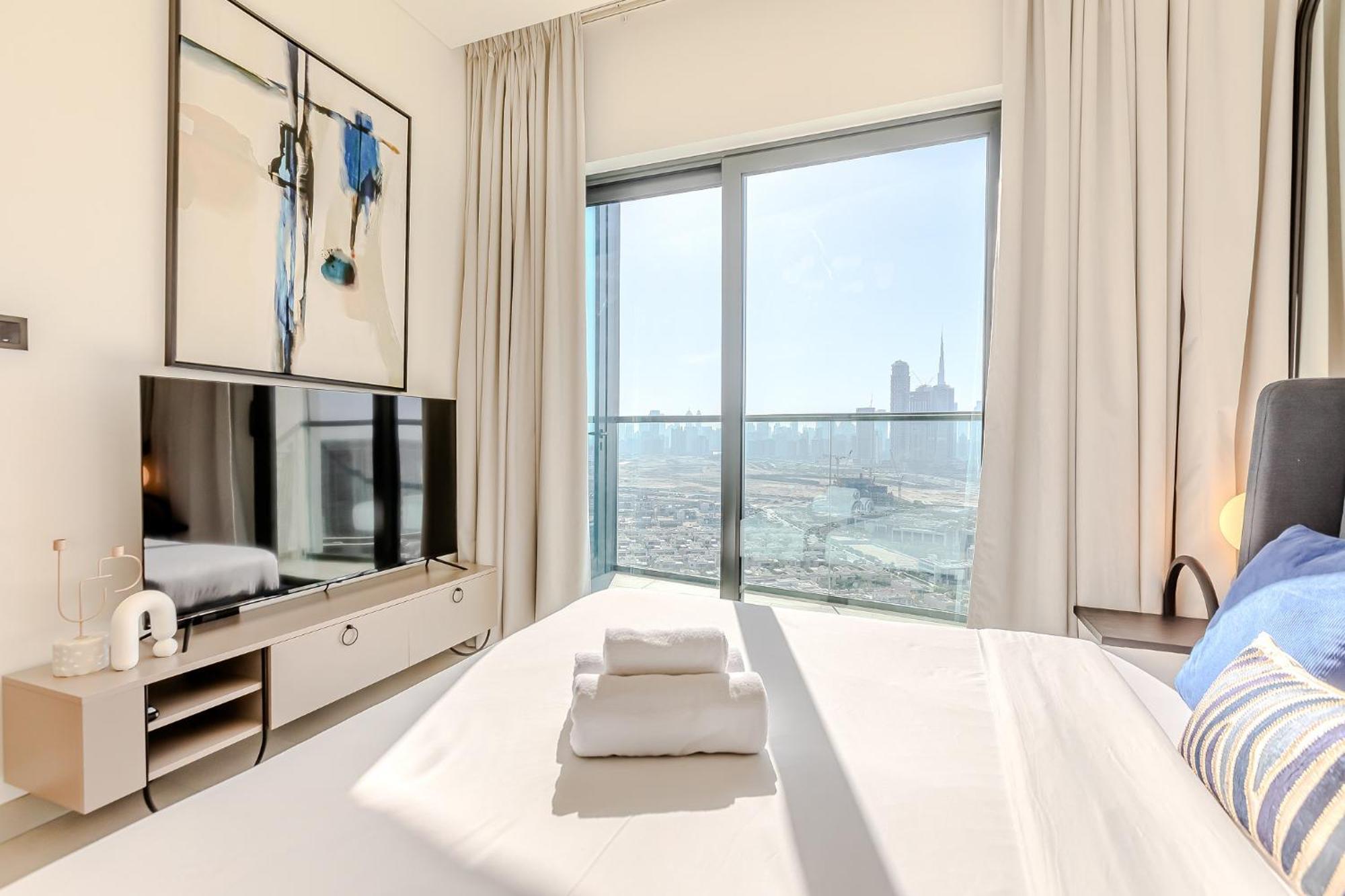 Appartement Sobha Waves I Cozy 1bdr I Burj Khalifa View *